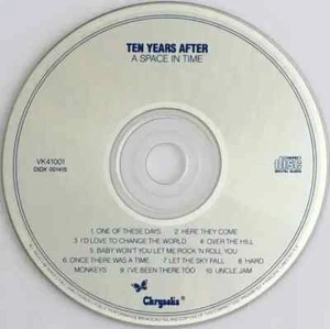 CD Ten Years After A Space In Time Chrysalis Records - Bild 1 von 1