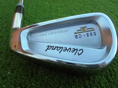 Cleveland 588 CB Precision Forged Single 6 Iron Golf Club Right Hand D Gold X S - Image 1 of 4