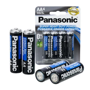 Panasonic Batterien (2) AA4-Pack Super Heavy Duty Batterien (insgesamt 8 Batterien) - Bild 1 von 3