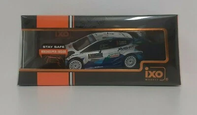 MODELLINO AUTO DIE CAST SCALA 1:43 IXO RALLY FORD FIESTA WRC LAPPI 2020 STATICO - Immagine 1 di 4
