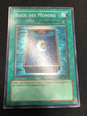 YuGiOh Book of Moon/Buch Des Mondes CP01-DE002 German Super Rare (LP) - Image 1 of 4