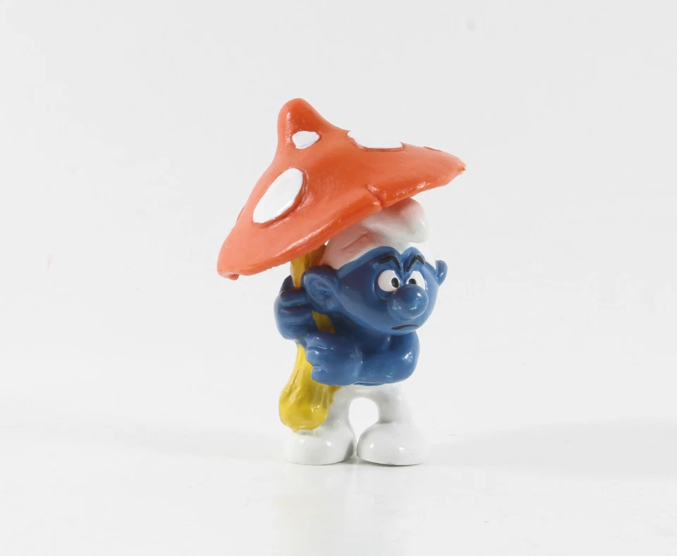 Schlumpf Schlümpfe === 2.0118 === Fauli Figur smurf Bully Bullyland - Bild 1 von 1