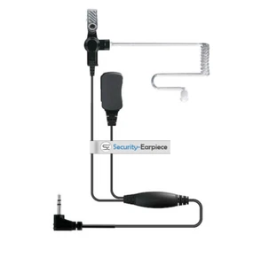 2 X COVERT ACOUSTIC PTT EARPIECE FOR 1 PIN COBRA RADIO CXR900 MT100 Li4900 PR240 - Picture 1 of 4