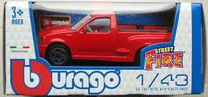 Bburago Ford F-150 SVT Lightning Pickup Truck rot 1:43 Neu/OVP Modellauto red - Picture 1 of 3
