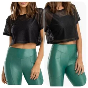 Legging Koral Glaze tiro alto infinito bolsillos laterales verde talla S - Imagen 1 de 10