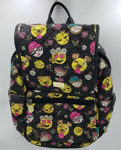 Cute Colorfull LUV Betsey Johnson Emoji Backpack/Travel Bag