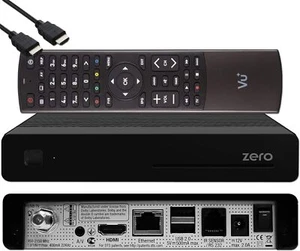 VU+® ZERO 1x TUNER DVB-S2 FULL HD 1080P RECEPTOR Linux Negro - Imagen 1 de 6