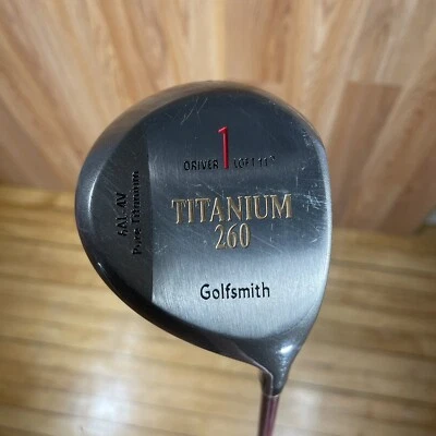 Golfsmith Titanium 260 Driver 1 RH 11* Degree 6AL-4V Quadrax N1100l Graphite - Image 1 of 4