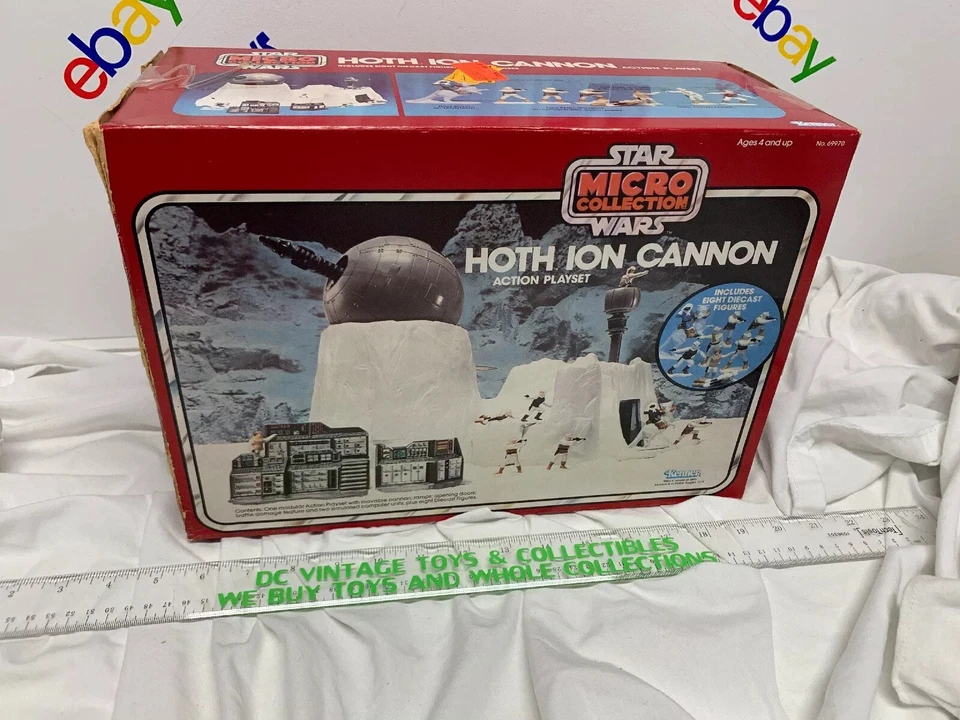 De colección Star Wars Hoth Ion Cañón Nuevo MISB Micro Colección Kenner 1982 Foto 1 de 4