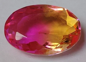 AAA+ Large Tourmaline 38.00 Ct. Oval Cut Loose Gemstone Ring & Pendant Gift Her - Picture 1 of 6
