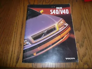 2000 Volvo S40/V40 Serie Verkaufsbroschüre - Bild 1 von 11