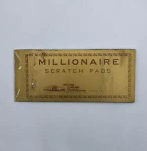 Millionaire Scratch Pad $1 Bills, Hebbronvile Texas Bank, 10 Consecutive Notes - Picture 1 of 7