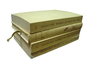 Mao Tse-Tung SELECTED WORKS OF MAO TSE-TUNG 4 VOLs SET 1st Edition 2nd printig - Picture 1 of 4