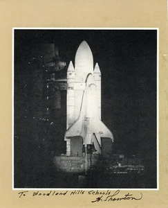 William E. Thornton Signed Shuttle Image - Picture 1 of 1