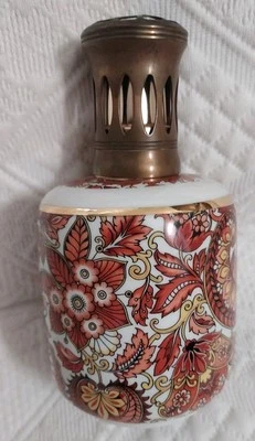  Ancienne Lampe BERGER Cachemire porcelaine PILLIVUYT KP - Photo 1/4
