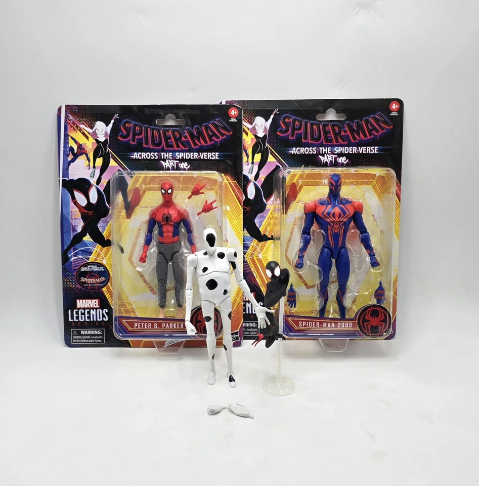 Marvel Legends Spiderman 2099 Peter B Parker y Spot Across The Spiderverse Foto 1 de 1