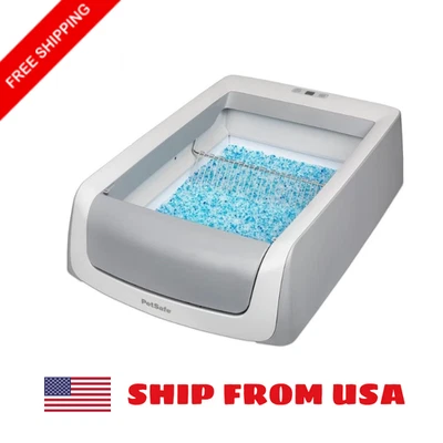 PetSafe ScoopFree Crystal Pro Self Cleaning Cat Litter Box