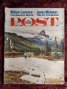 Saturday Evening Post May 5 1962 JOHN CLYMER ANDY WILLIAMS H STORMS - Picture 1 of 1
