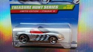 1998~STINGRAY III~RARE~TREASURE HUNT~11/12~HOT WHEELS~ORIGINAL~HTF~COLLECTIBLE - Picture 1 of 3