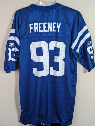 Dwight Freeney Indianapolis Colts Jersey NFL Football Men's XL Reebok On Field Cover
