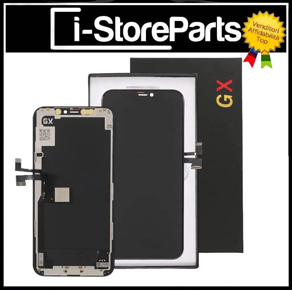 DISPLAY LCD ORIGINALE GX SOFT OLED APPLE IPHONE 11 PRO MAX SCHERMO TOUCH SCREEN