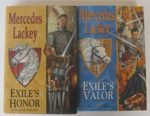 Exile's Honor Valor (Alberich's Tale #1-2) by Mercedes Lackey (2) HC LOT BCE - Imagen 1 de 2
