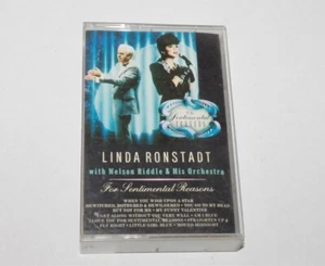 Linda Ronstadt For Sentimental Reasons Cassette Tape Asylum 1986 60474-4 - Picture 1 of 8