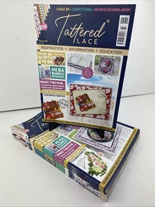 The Tattered Lace Magazine Bundle X10. Issues 80-89 Inspiration, Educational VGC - Imagen 1 de 24