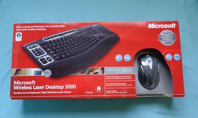 Microsoft Wireless Laser Desktop 5000 - Image 1 of 4