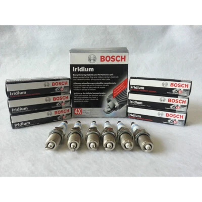 Bujía doble iridio para AUDI A6 V6-3,0 L 2002-2004 6 piezas OE 9607 Foto 1 de 3