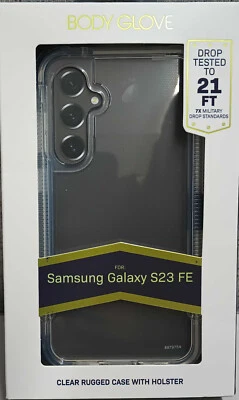 Body Glove Rugged Case and Holster For Samsung Galaxy S23 FE - Clear - Image 1 of 2