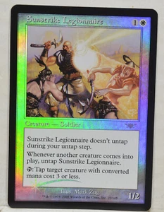 Sunstrike Legionnaire from Legions Foil Rare Magic the Gathering (MTG) - Picture 1 of 2