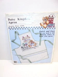Vintage 1990 Ready to Sew Apron Daisy Kingdom Fabric Panel - Picture 1 of 5