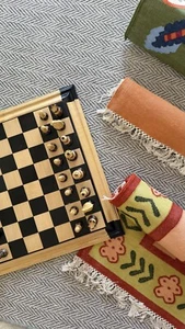 Großes Massivholz Schachspiel 24" Zoll Brettstil großer Jumbo - Bild 1 von 24