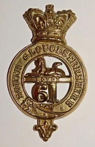 BRITISH MILITARY CAP BADGES, The 61st South Gloucestershire Regiment of Foot - Picture 1 of 2