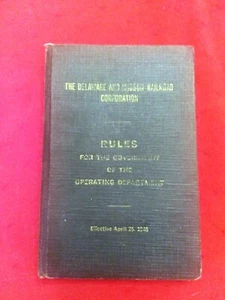 DELAWARE & HUDSON RAILROAD LOCO 1948 RULES BOOK - Picture 1 of 4