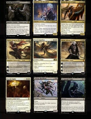 Angels & Vampires!-100 Card Magic the Gathering Commander Deck-Rare-Mythic-MTG - Image 1 of 4