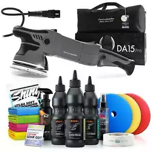 Exzenter Poliermaschine chemicalworkz DA15 Pro mit ADBL Politurset 14-tlg. - Bild 1 von 7