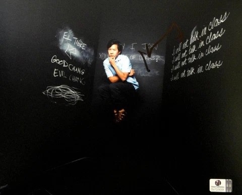 Ken Jeong Hand Signed Autograph 8x10 Photo Sexy Eyes Lips In Pool GA723033 Cover