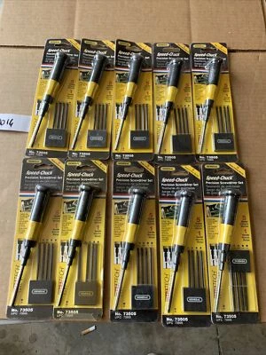 Speed-chuck 6 Piece 5 blades 1 handle Precision Screwdriver Set 73505 (10 PCS) - Image 1 of 4