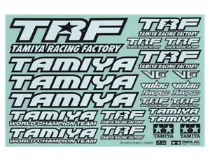 Tamiya 42164 TRF Aufkleber C, (TRF415/TRF416/TRF417/TRF418/TRF419/TRF420), Neu in OVP - Bild 1 von 3