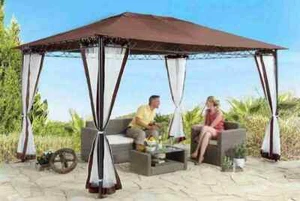 Seitenteile Moskitonetz Ersatzteil 2Stk für Pavillon Stil 300x400cm - Bild 1 von 1