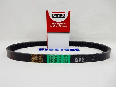 BANDO CVT DRIVE BELT 743-20-30 (FOR 150cc - 232cc GY6 MOTORS) & POLARIS RZR170 - Image 1 of 2