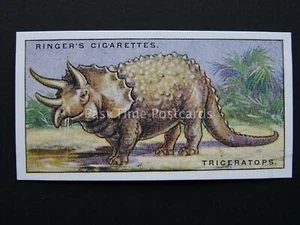 No.23 TRICERATOPS Prehistoric Animals REPRO Edward Ringer & Bigg 1924 - Picture 1 of 1