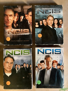 4 NCIS NAVAL CRIMINAL INVESTIGATIVE SERVICE  Seasons 1 2 4 5 DVD mixed lot  USED