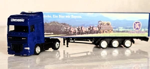 Rar. Löwenbräu DAF95XF Werbetruck Sammeltruck Minitruck 1:87 Ein Bier wie Bayern - Bild 1 von 4
