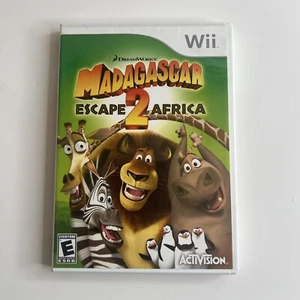 Madagascar: Escape 2 Africa (Nintendo Wii, 2008) komplett CIB Videospiel - Bild 1 von 5
