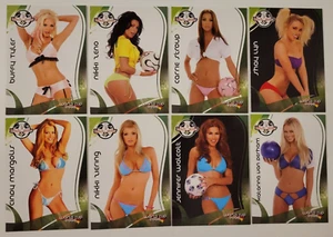 2006 BENCHWARMER World Cup Soccer 2000 SEXY GIRL Chase Insert CARD SET 8/17 Hot - Picture 1 of 5