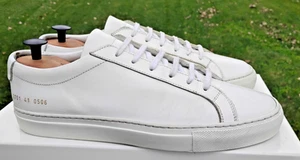 Common Projects Achilles Low White EU 41 US 8/8.5 w/ COA EUC $450 - Picture 1 of 11