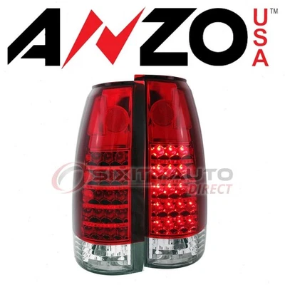 AnzoUSA Tail Light Set for 1989 Chevrolet R2500 - Electrical Lighting Body pw Foto 1 de 4